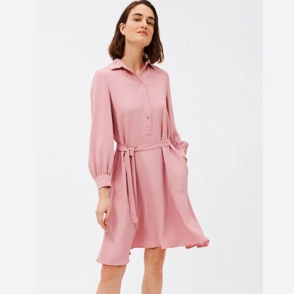 Weekend MaxMara Vals, Shirt Dress Peony Color - Picture 1 of 8